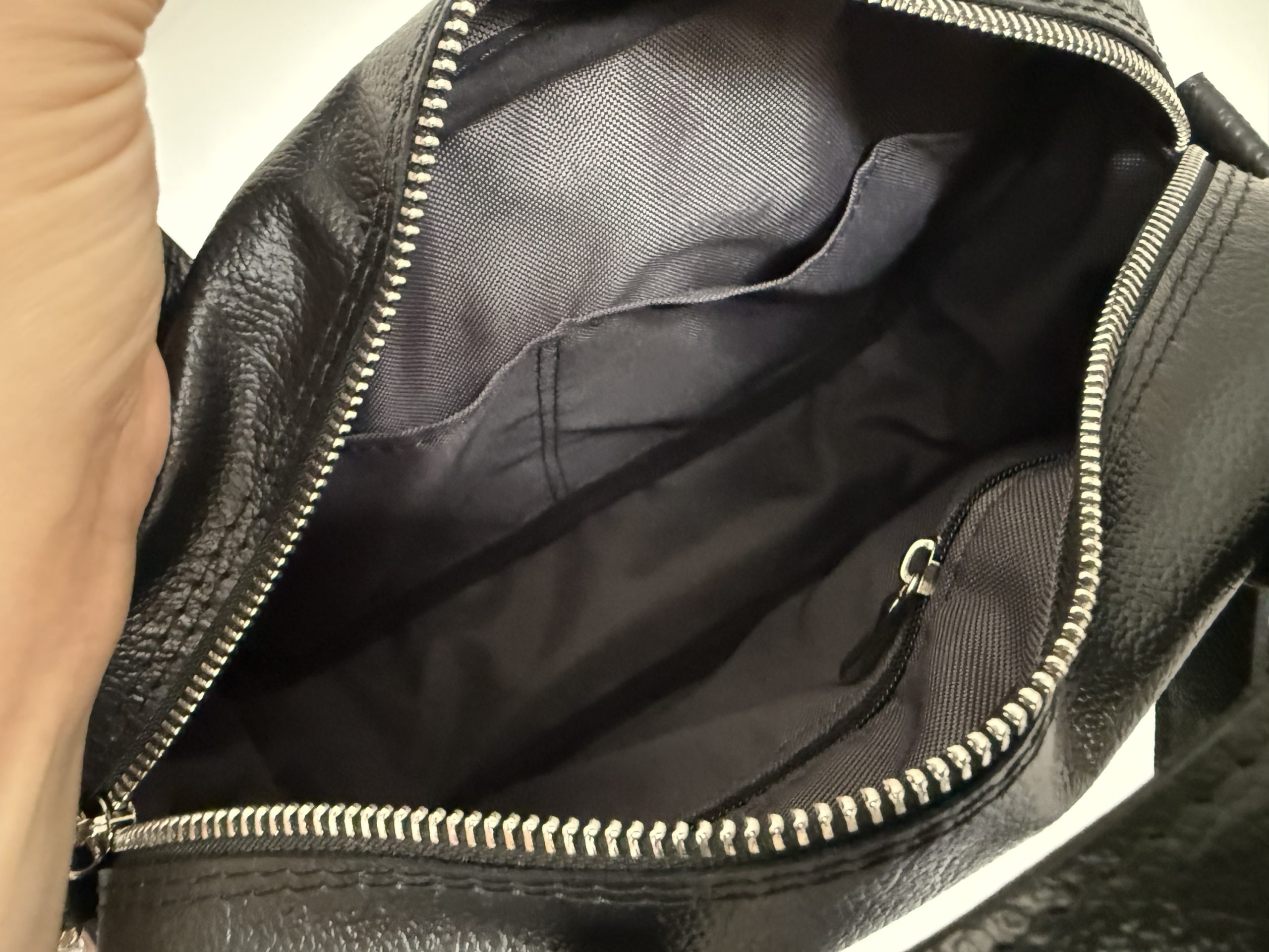 Kuferek skóra naturalna skrawek Lenny lamb Galop z Wełną - obrazek 2